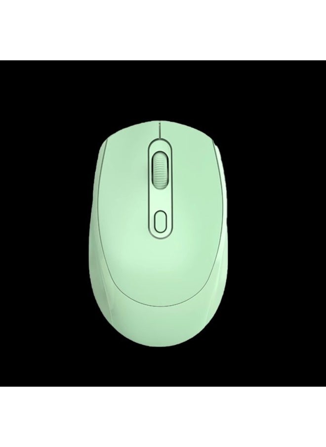 Wireless Bluetooth Mouse For Xiaomi Lenovo For Huawei Dell For Apple Asus Acer Shenzhou Laptop-Color:Color Classification: [cool Black] Bluetooth + 2.4g Wireless Version★Charging Electric Mute; Package Type: Official Standard Configuration