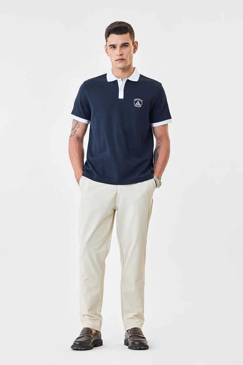 SNITCH Relaxed Fit Stretch Trousers