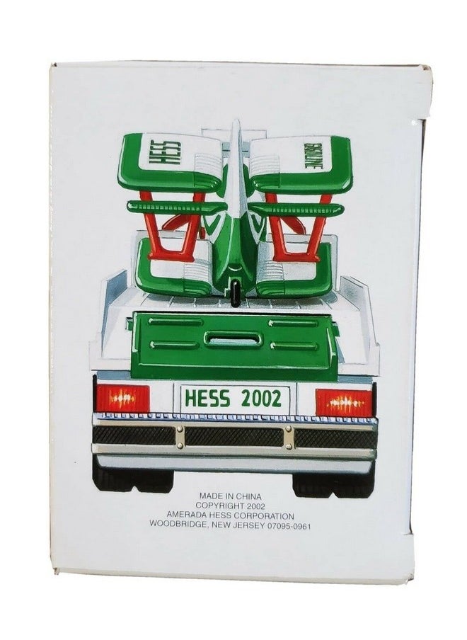 Hess Hess 2002 Truck and Airplane White in Color  - Image 5