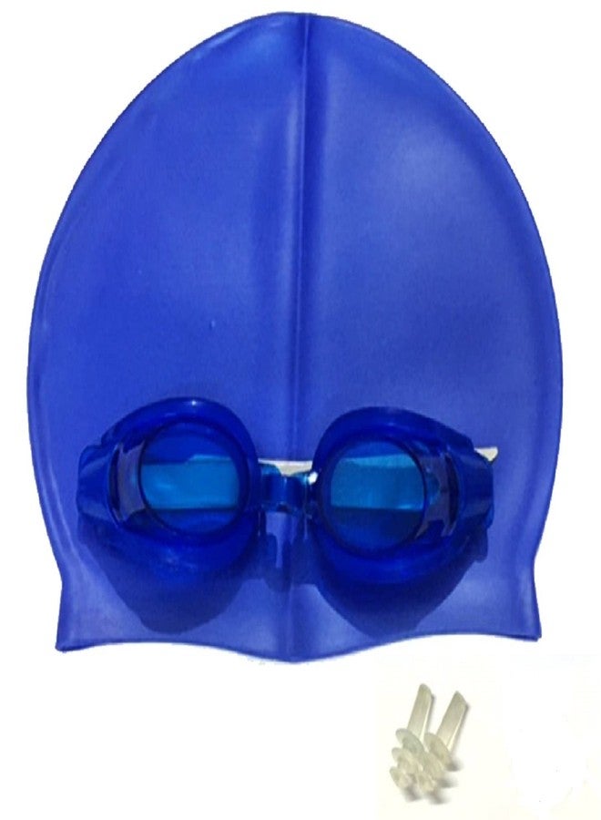 KAAS Complete Swimming Kit with Cap, Goggles and earplugs - Image 1