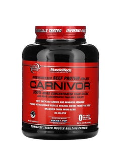 MuscleMeds, Carnivor, Bioengineered Beef Protein Isolate, Rocket Pop, 3.58 lbs (1,624 g)