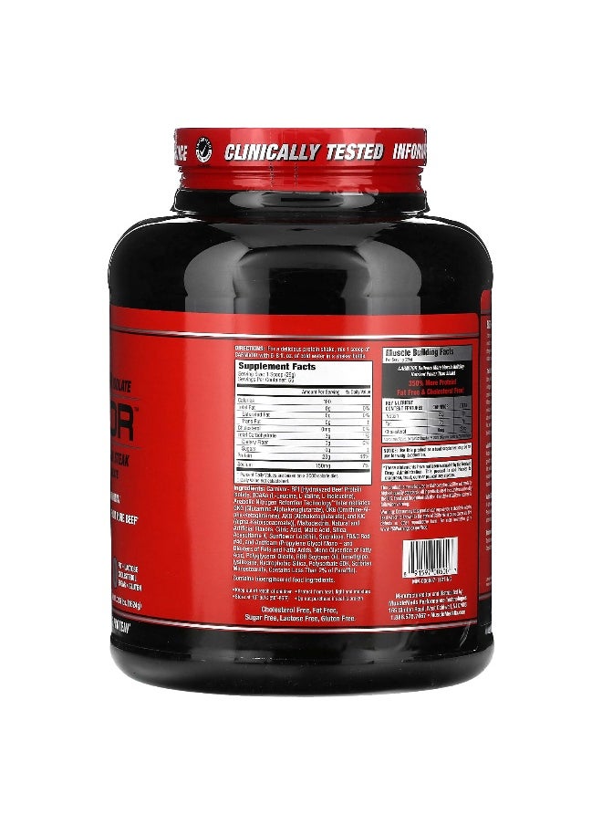 MUSCLEMEDS MuscleMeds, Carnivor, Bioengineered Beef Protein Isolate, Rocket Pop, 3.58 lbs (1,624 g)  - Image 2