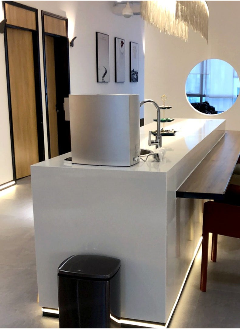 NetAngel - High-end Desktop Direct Drinking Water Purifier Tap Water Filtration Fully Automatic Water Inlet Purification Integrated Machine Instant Hot Adjustable Temperature Pure Water Drinking Machine for Home and Office Use Pure Water Machine with RO Reverse Osmosis UV Sterilization System - Image 1