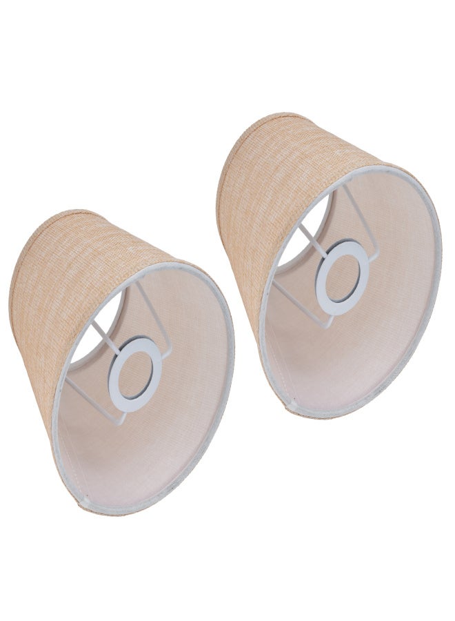 2Pcs Modern Lampshade Home European Style E14 Lamp Shade for Table Lamps Floor Lamps Chandeliers - Image 5