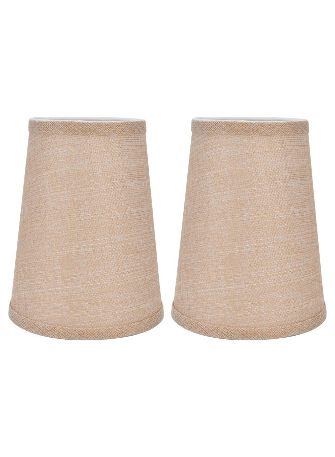 2Pcs Modern Lampshade Home European Style E14 Lamp Shade for Table Lamps Floor Lamps Chandeliers - Image 1