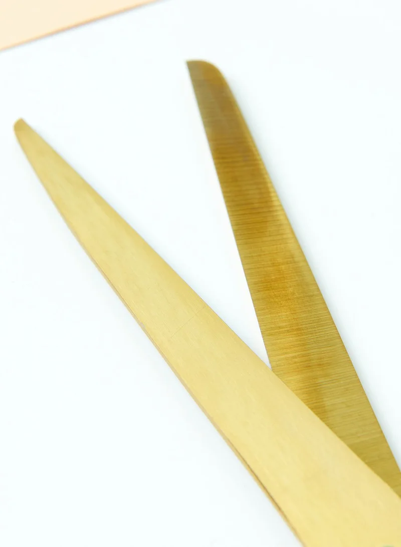 AURORA Rose Gold Asymmetric Scissors