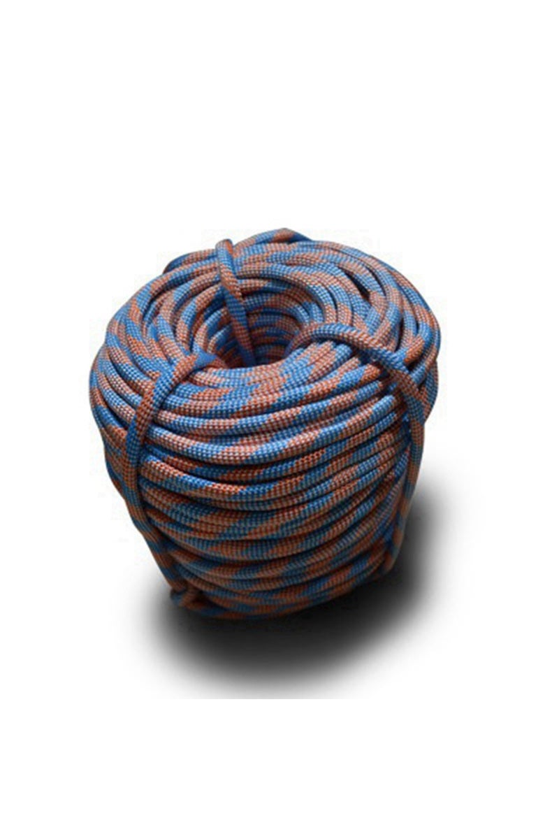 إيروريكس حبل تسلق من ديزرت آند فوكس بطول 30 مترًا (98.4 قدمًا)، حبل طوارئ خارجي، متوفر بأطوال 10 أمتار/20 مترًا/30 مترًا/50 مترًا، مقاوم للتآكل، قطر 9 ملم. - Image 1