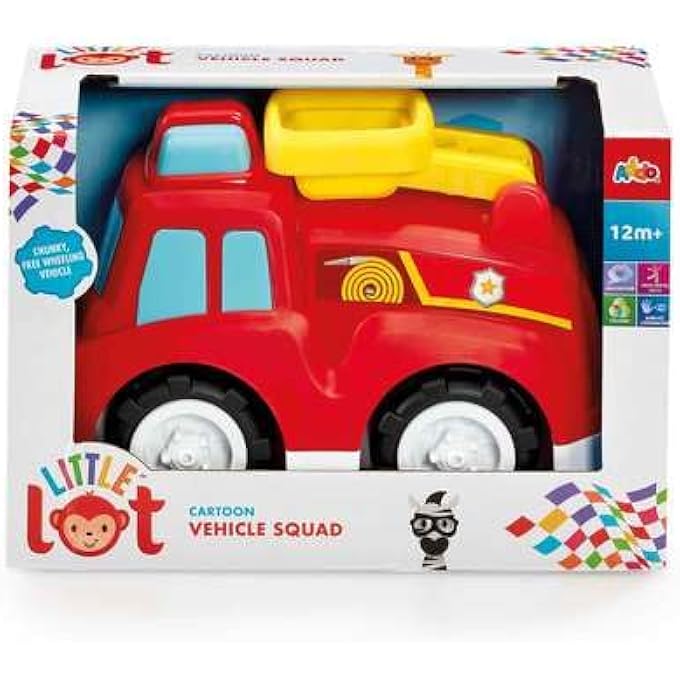 LITTLE LOT CARTOON VEHICLES ASSORTED, EACH SOLD SEPARATELY, TOY VEHICLES, PLAYINGS CARS TRUCKS, TOYS FOR KIDS - Image 1