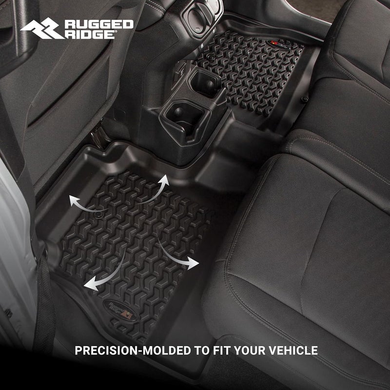 Rugged Ridge Floor Liner Kit for Jeep Wrangler JL 2-Door - Image 3