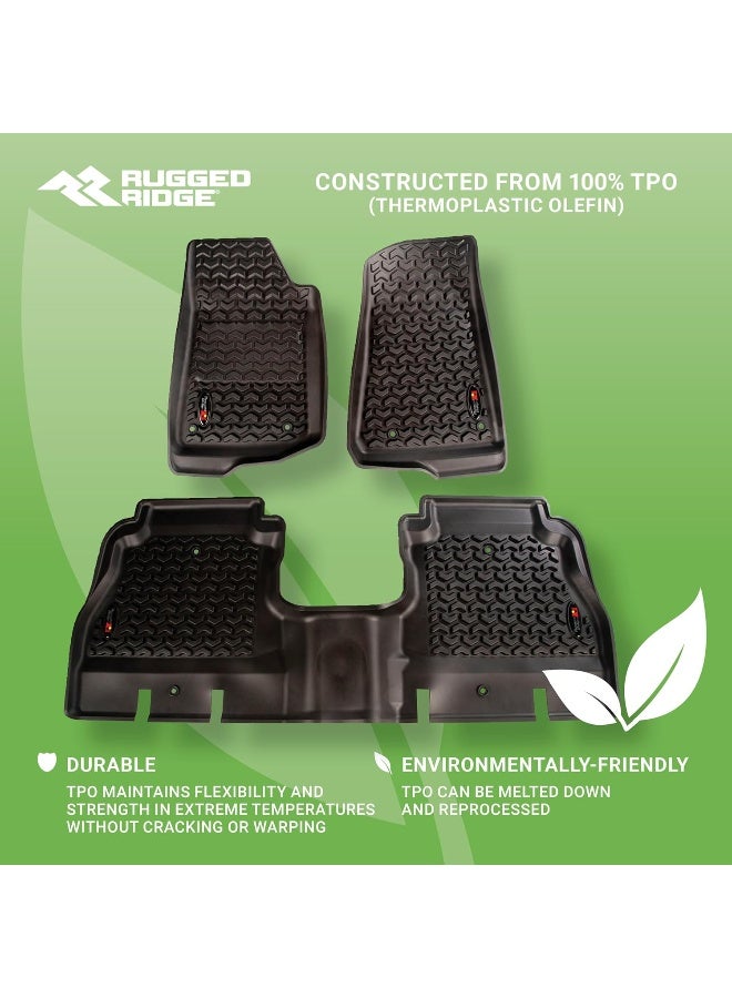 Rugged Ridge Floor Liner Kit for Jeep Wrangler JL 2-Door - Image 5