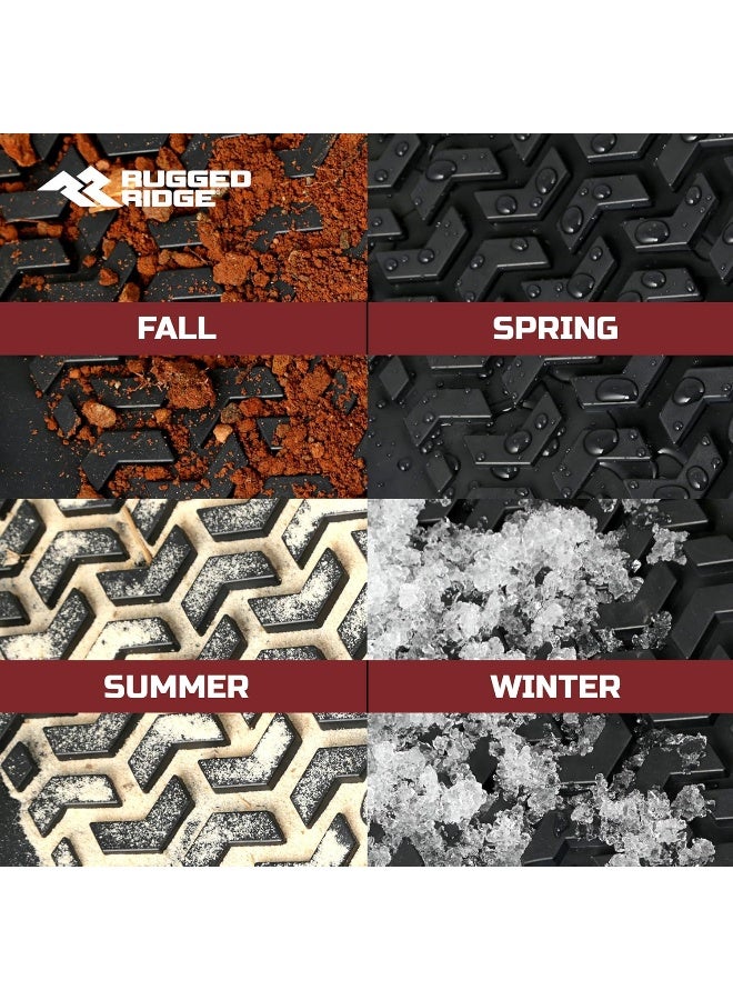 Rugged Ridge Floor Liner Kit for Jeep Wrangler JL 2-Door - Image 4