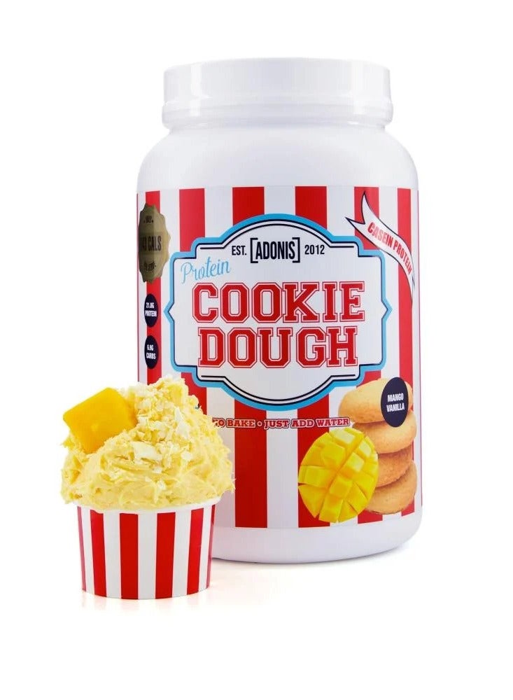 آدونیس عجينة كوكيز البروتين 1 كجم - فانيليا مانجو - Image 1