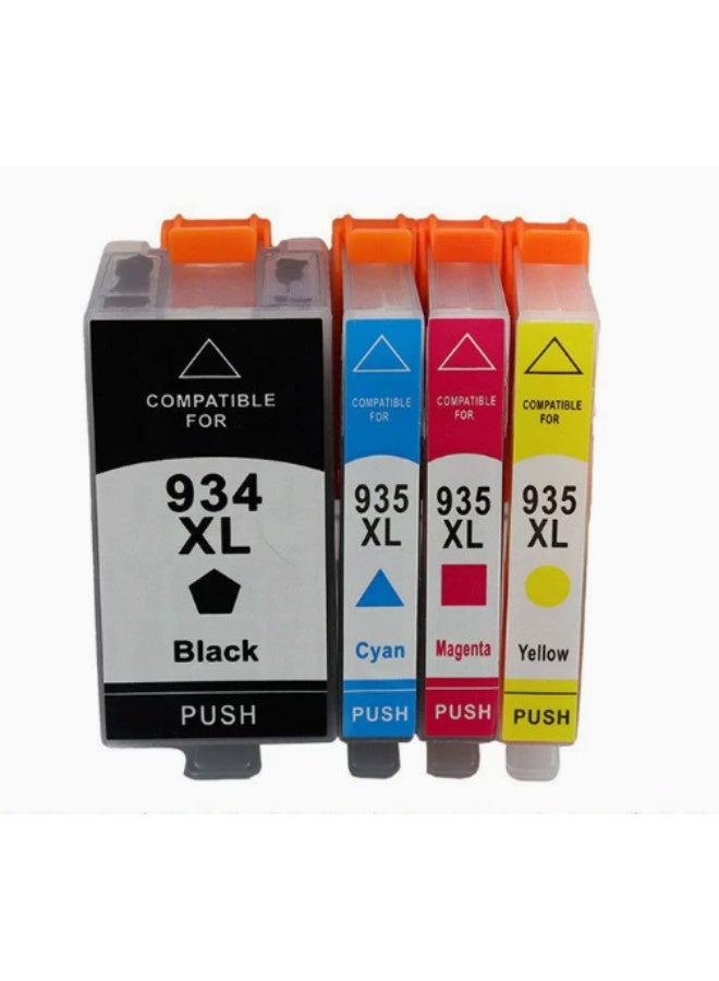 934XL 935XL Multipack Printer Cartridges Compatible with HP 934 935 934XL 935XL Cartridges for HP Officejet Pro 6830 Printer Cartridges for HP Officejet 6820 for Officejet 6230 Cartridges（4pk） - Image 1