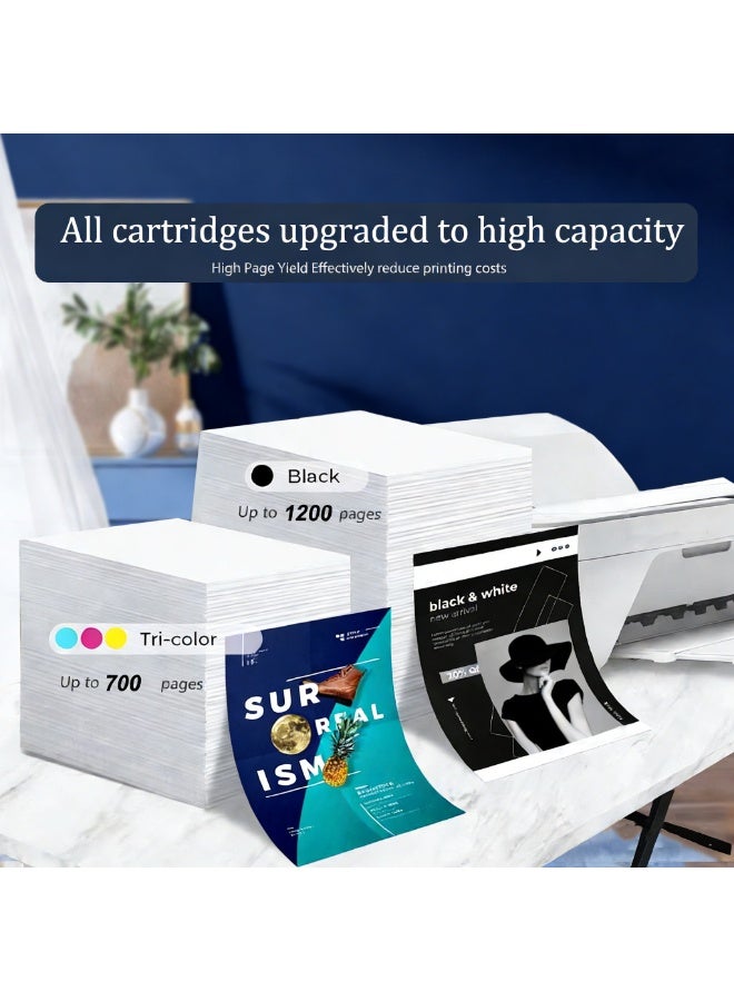 934XL 935XL Multipack Printer Cartridges Compatible with HP 934 935 934XL 935XL Cartridges for HP Officejet Pro 6830 Printer Cartridges for HP Officejet 6820 for Officejet 6230 Cartridges（4pk） - Image 3