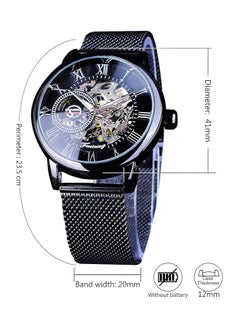 FORSINING Watches for Men Watch Stainless Steel Luxury Luminous Water Resistant Automatic Mechanical Wristwatch 1040  - Image 3