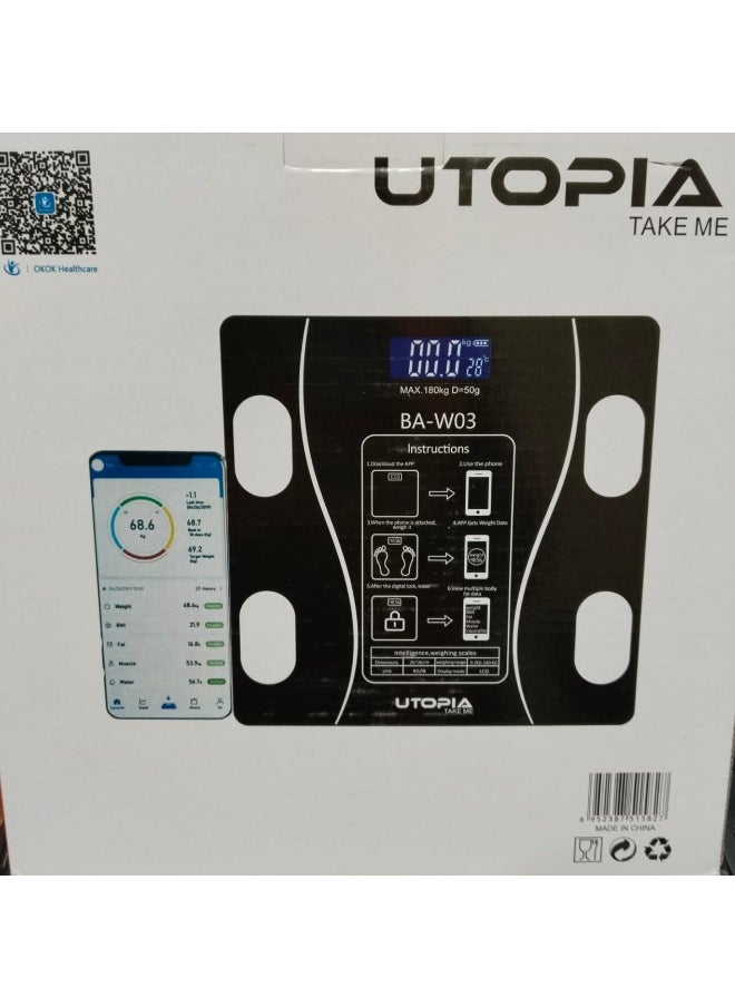 Utopia - Bathroom Scale - BA-W03 - Image 1