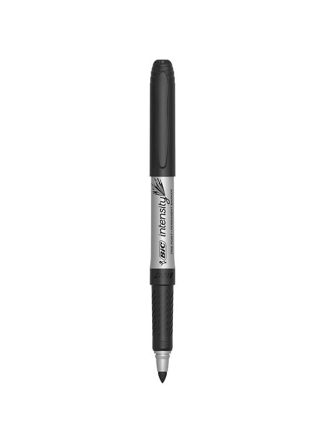 Bic Marking Permanent Markers Fine Point Tuxedo Black Dozen - Image 5
