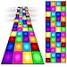 Remagr Neon Dance Floor Party Decorations Disposable Blacklight Neon Rug UV Reactive Fluorescent for Carnival Disco Birthday Wedding Party Favors32 x 45 ft - Image 3