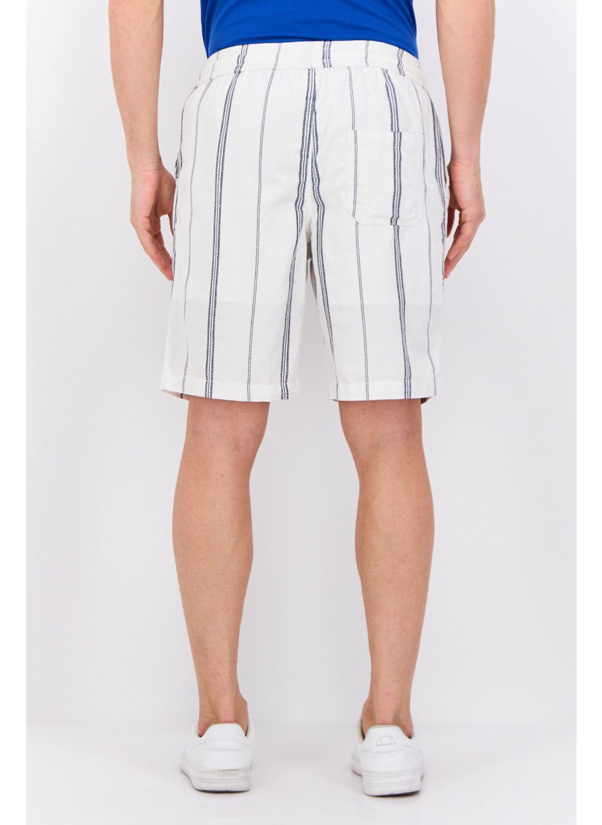 Algspar Men Stripe Basic Short, Multicolor  - Image 3