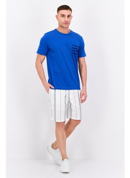 Algspar Men Stripe Basic Short, Multicolor  - Image 4