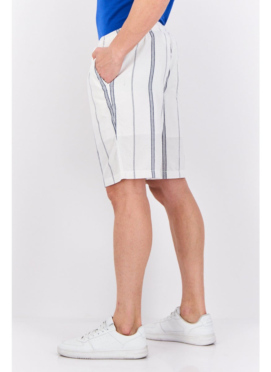 Algspar Men Stripe Basic Short, Multicolor  - Image 2