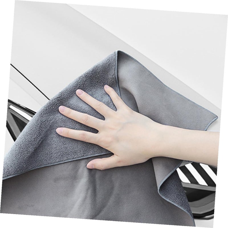 Car Wash Towel 30x60cm Super Absorbent Microfiber Drying Cloth for Cars Thickened Scratch-Free Cleaning Rag for Auto Detailing and Interior Care - Image 5