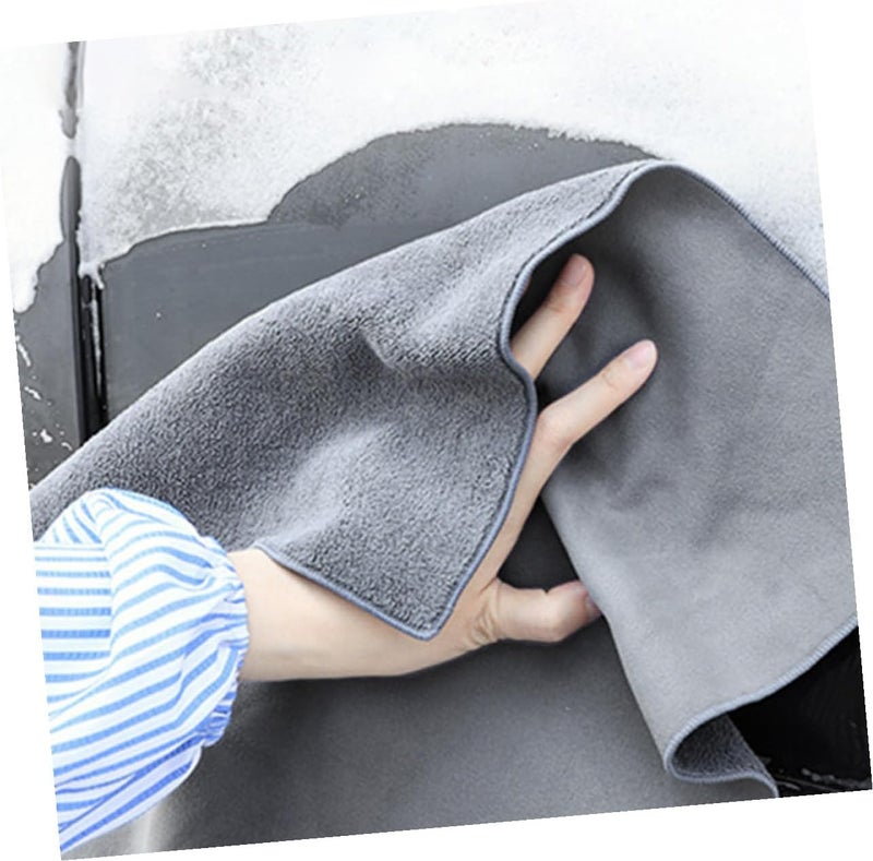 Car Wash Towel 30x60cm Super Absorbent Microfiber Drying Cloth for Cars Thickened Scratch-Free Cleaning Rag for Auto Detailing and Interior Care - Image 4