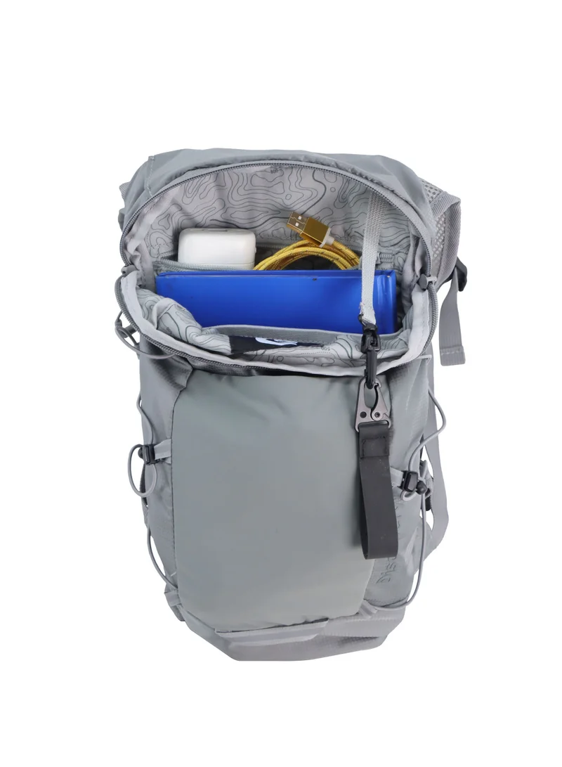 Discovery Discovery Body Spirit Nylon Ripstop 5L Small Backpack Grey for Men and Women, Durable Lightweight Waterproof Casual Daypack Bag for School College University Office Travel Hiking Adventure.