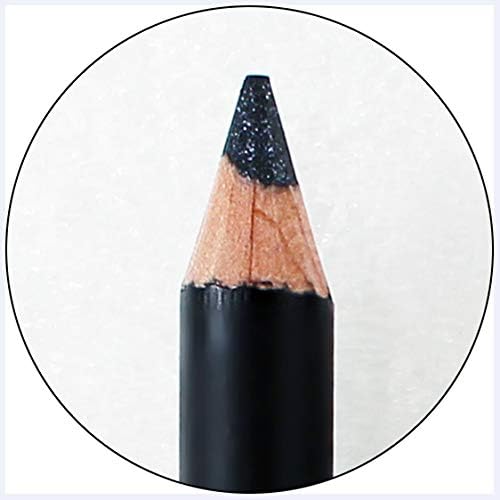 Makki Sparkly Black Eyeliner Pencil Sparkling Colour Shade 01 with silver glitter Shimmery Eye liner - Image 3