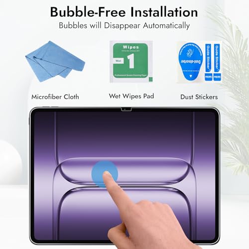 Robustrion Tempered Glass for OnePlus Pad 3 13.2 inch Screen Protector Guard for OnePlus Pad 3 13.2 inch Tablet - 1 Pack - Image 4