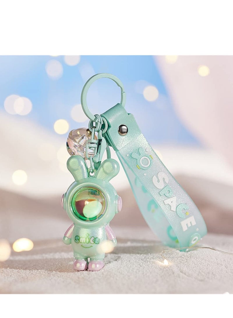 KASTWAVE Astronaut Keychain with Sunset Light Cute Kawaii Anime Cool Keychains for Backpacks Space Keychains for Women Men - Image 2