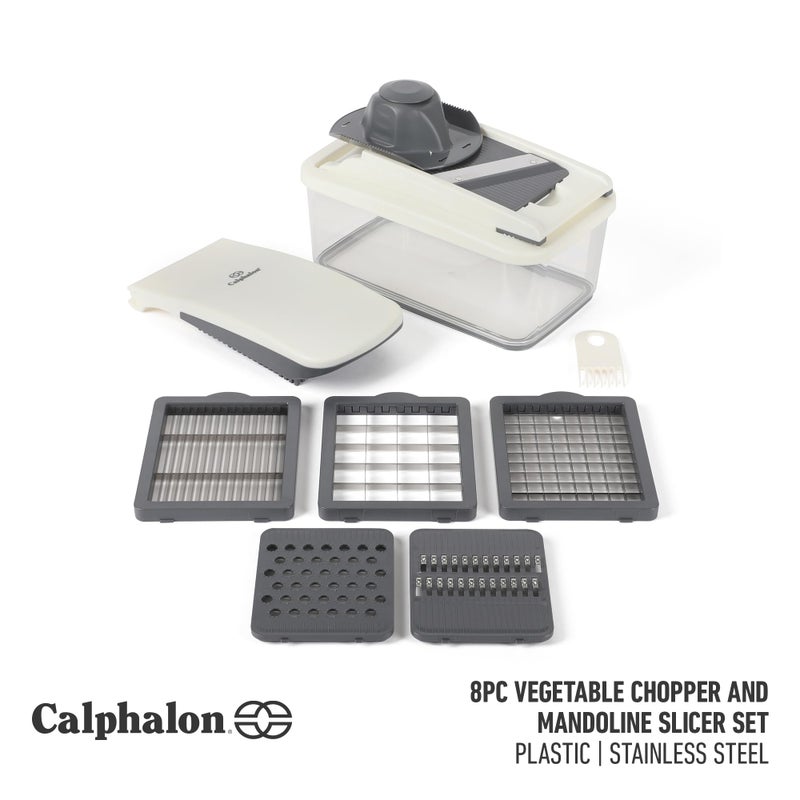 Calphalon Aero 8 in 1 Vegetable Chopper and Dicer, Food Chopper with Container - Image 2
