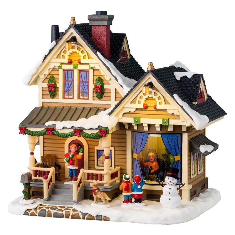 Lemax Christmas Eve at Grandmas Battery Operated 45V 45221