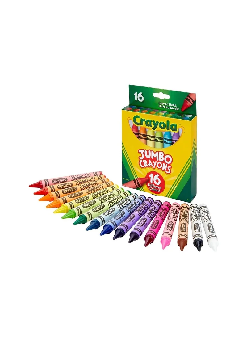 كرايولا Jumbo Crayons 16pcs