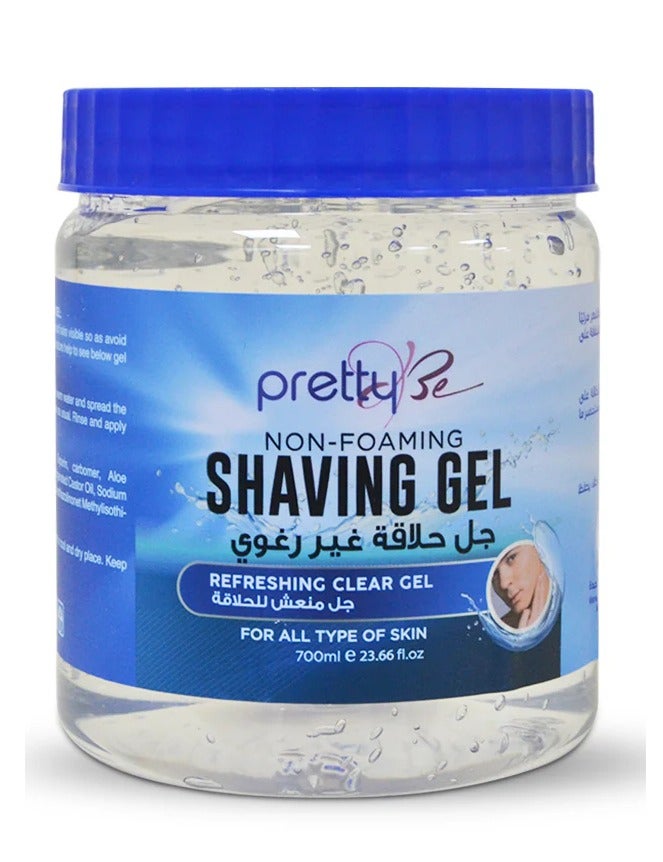 prettyBe Non-Foaming Shaving Gel 700 ML - Image 1