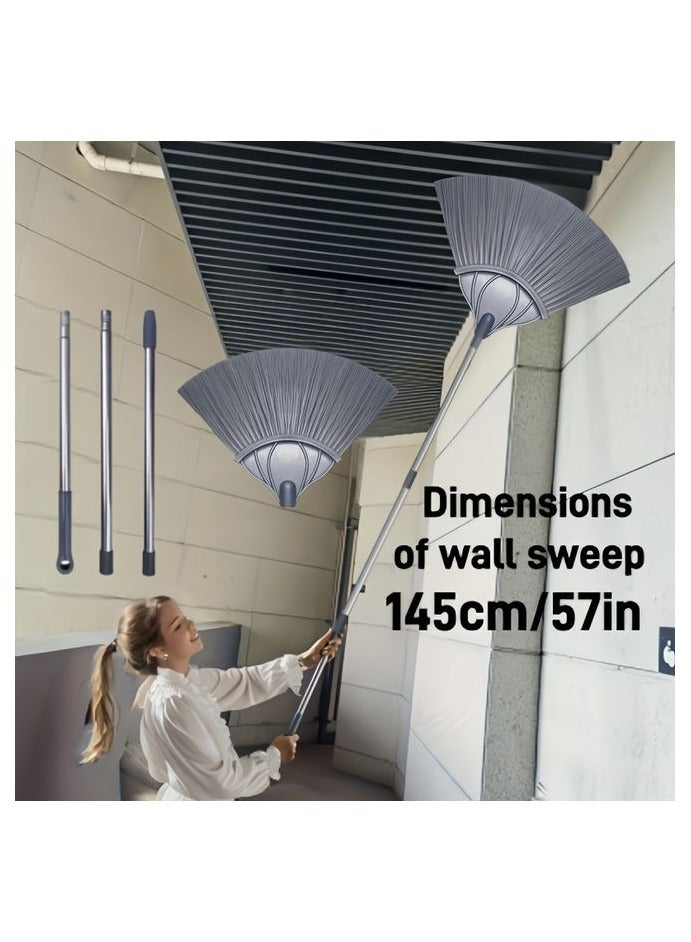 HOMESTAR A Set of Wall Brooms with Telescopic Rods, Spider Web Dust Brooms, Reusable Cleaning Tools, Suitable for Cleaning Spider Webs on Ceilings And Walls, Cleaning Tools - Image 5
