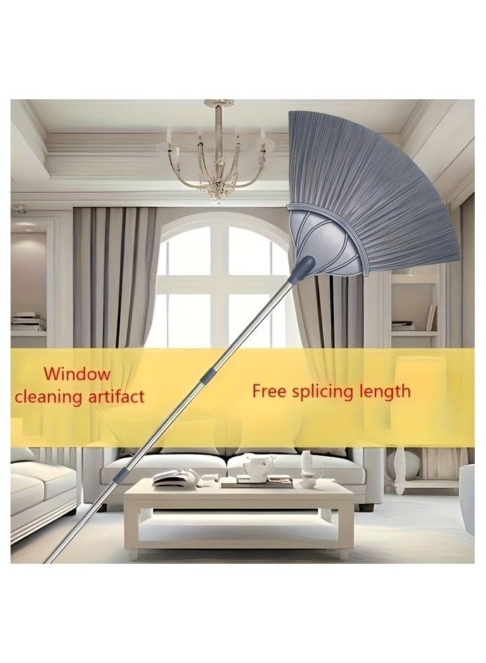HOMESTAR A Set of Wall Brooms with Telescopic Rods, Spider Web Dust Brooms, Reusable Cleaning Tools, Suitable for Cleaning Spider Webs on Ceilings And Walls, Cleaning Tools - Image 4