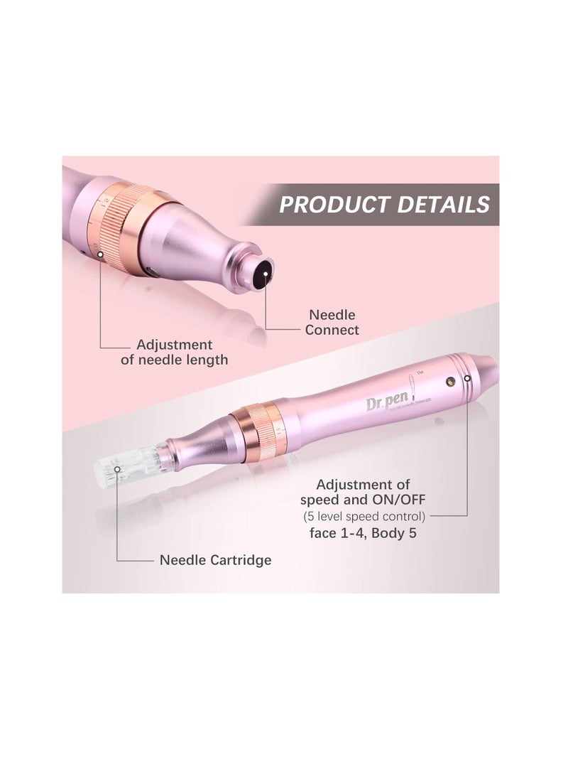 Dr.pen Ultima M7 Wireless Auto Microneedling Derma Pen Pink  - Image 4