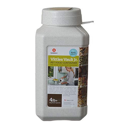 Gamma Vittles Vault Airtight Square Pet Food Container Holds 46 lbs 55 L x 55 W x 1125 H