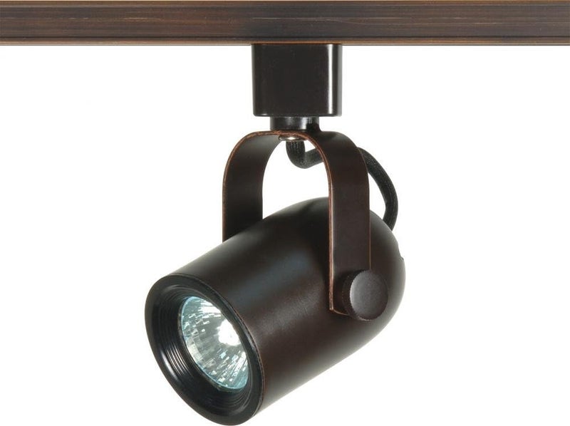 Mr16 Roundback TH351 Transitional One Light Track Heads Collection Dark Finish, 2.25 inches, Russet Bronze