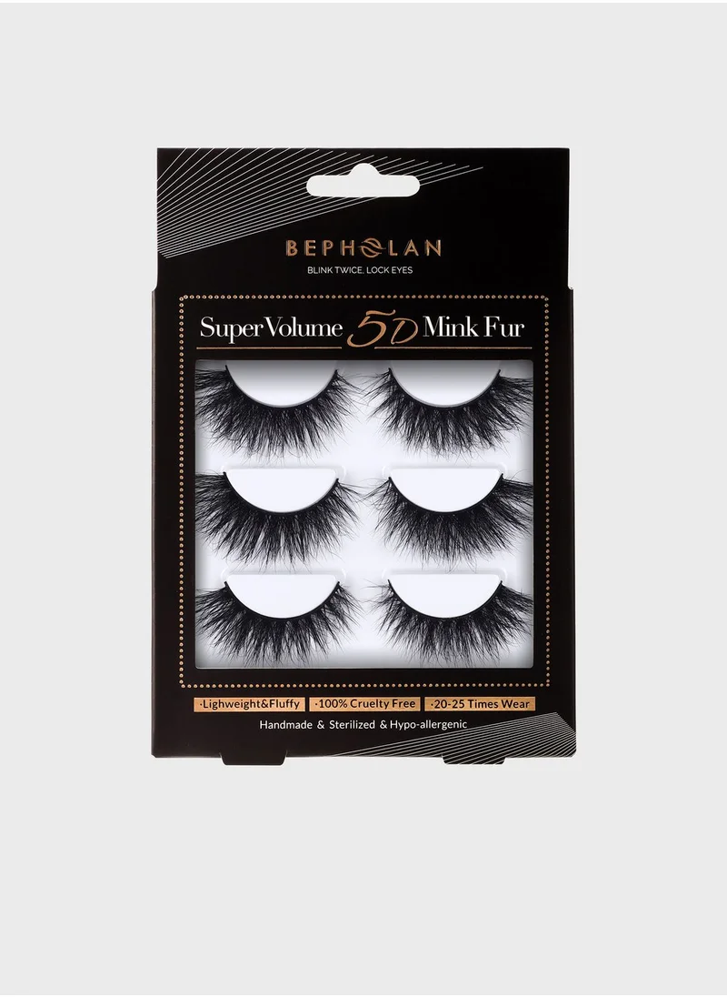 BEPHOLAN BEPHOLAN Multi-Pack 5D Mink Fu-XMZ249