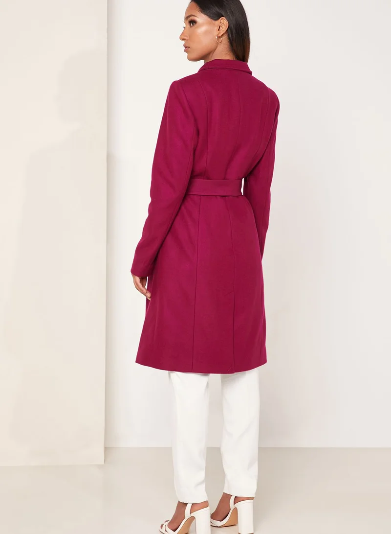 Ted Baker Ellgenc Long Belted Wrap Coat