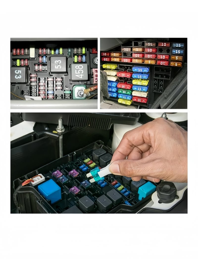 Lee Yon 220-Piece Automotive Car Fuses Kit, Auto Blade Fuse Assortment Set, Standard And Mini Car Boat Truck SUV Automotive Replacement Fuses - Image 5