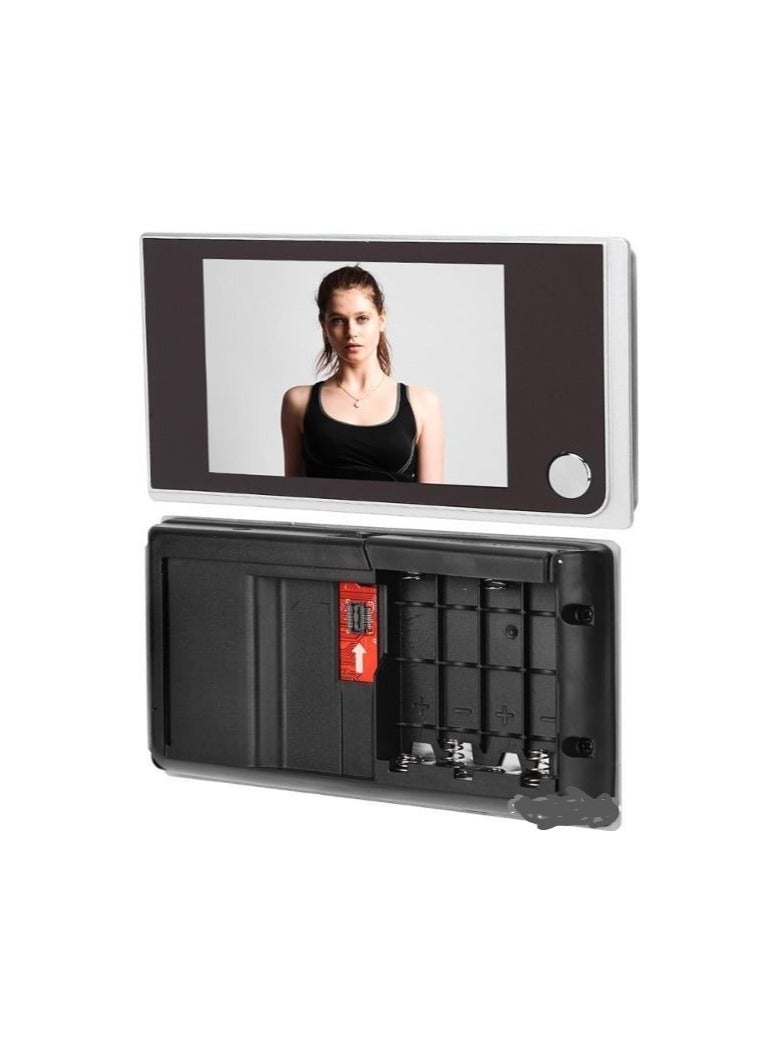 Digital Video Door Viewer, 24-Hour Surveillance Peephole for Home Security  - Image 2