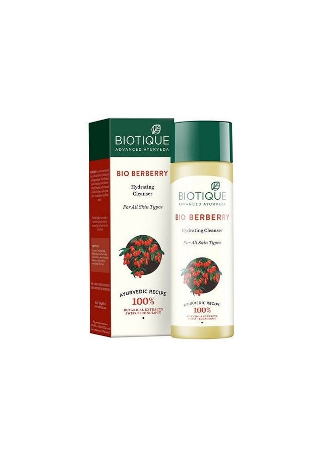 Biotique Berberry Milk Deep Cleanse Hydrating Makeup Remover For All Skin Types, 120Ml  - Image 2