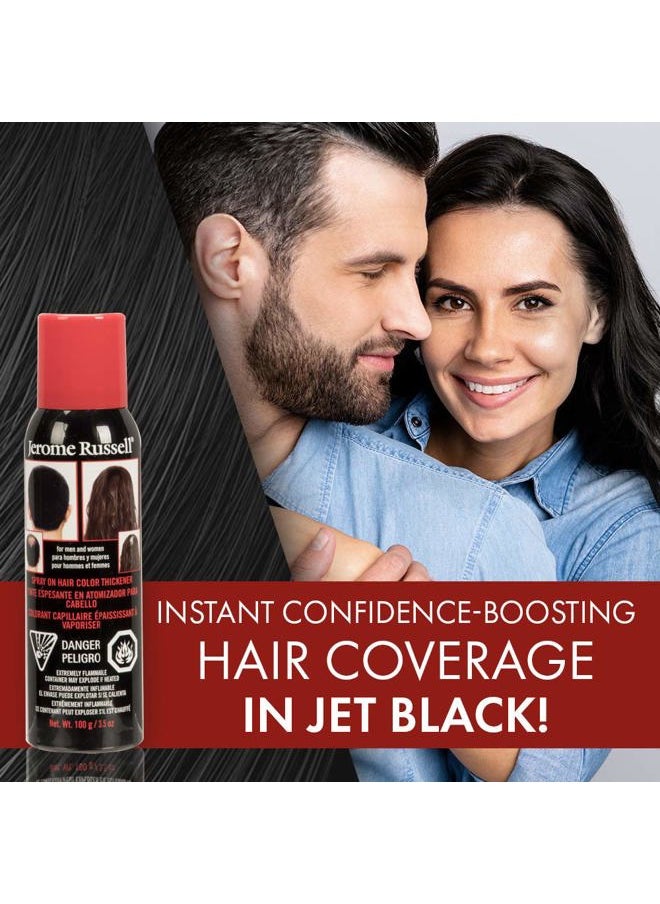 Jerome Russell - JEROME RUSSELL Hair Color Thickener - Jet Black - Image 1
