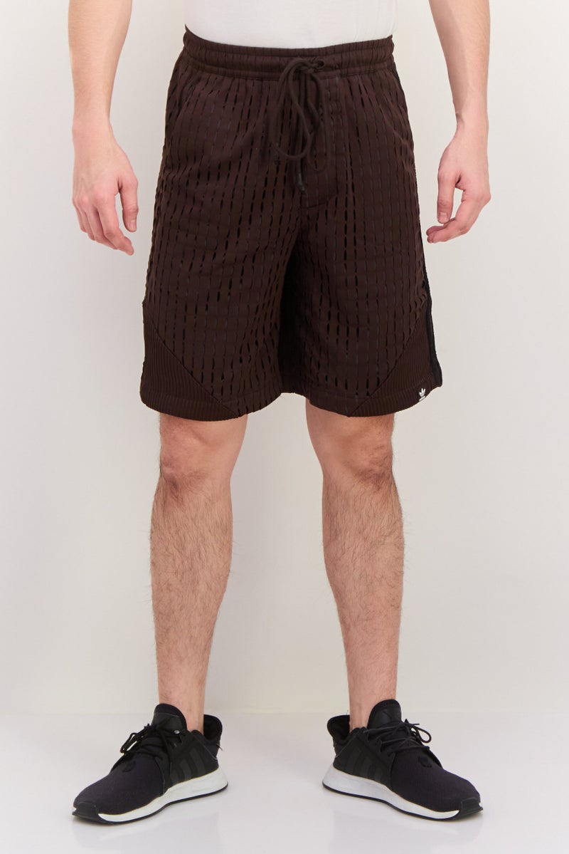 adidas Originals Men Sportswear Fit Training Shorts, Brown  - Image 1