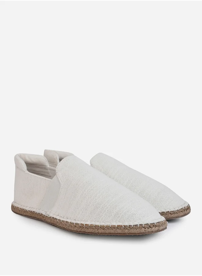 ستايلي Jute Canvas Slip On Espadrilles