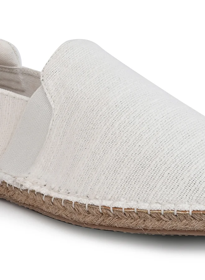 Styli Jute Canvas Slip On Espadrilles
