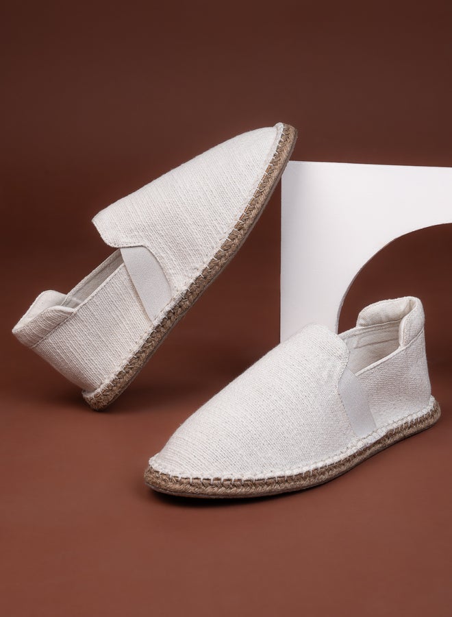 Styli Jute Canvas Slip On Espadrilles  - Image 1